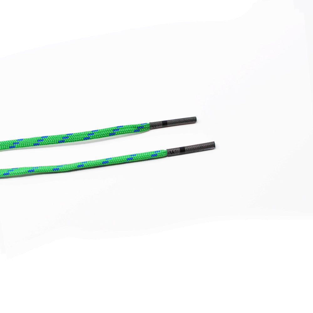 Premium Green & Blue Athletic Flat Golf Shoelaces - Durable & Non-Slip for Golf, Running & Casual Wear