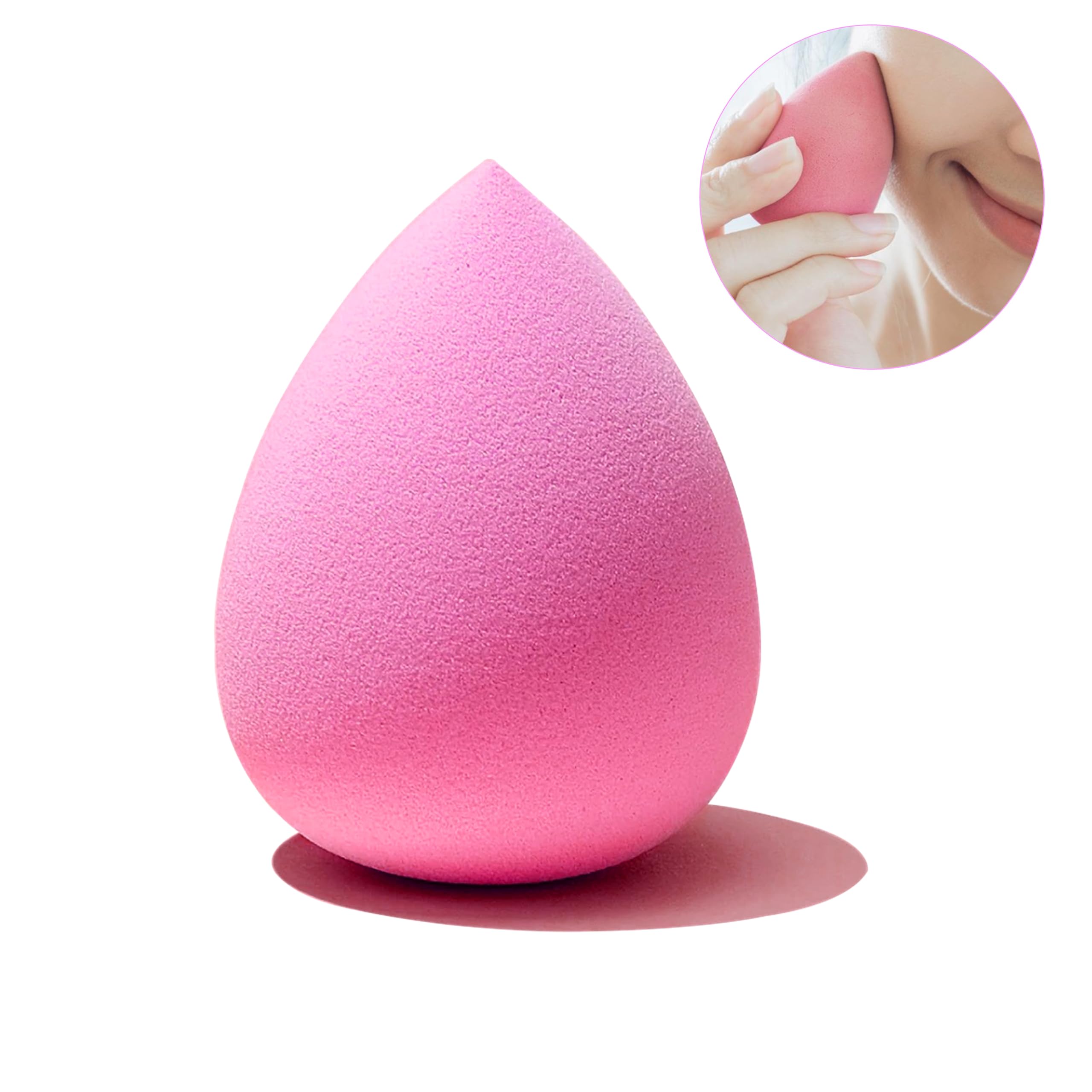 KBEAUTIX Original Beauty Blender Makeup Sponge - Vegan & Cruelty Free Foundation Blender for Liquid, Powder & Cream Cosmetics - Perfect for Flawless Makeup Application at Home or Professional Use