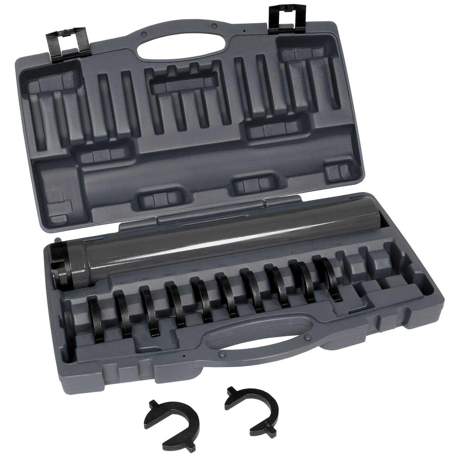 Lisle 58100 12-Piece Inner Tie Rod Tool Set - Professional Automotive Repair Kit for Steering System Maintenance (Ideal for Mechanics & DIY Car Enthusiasts)