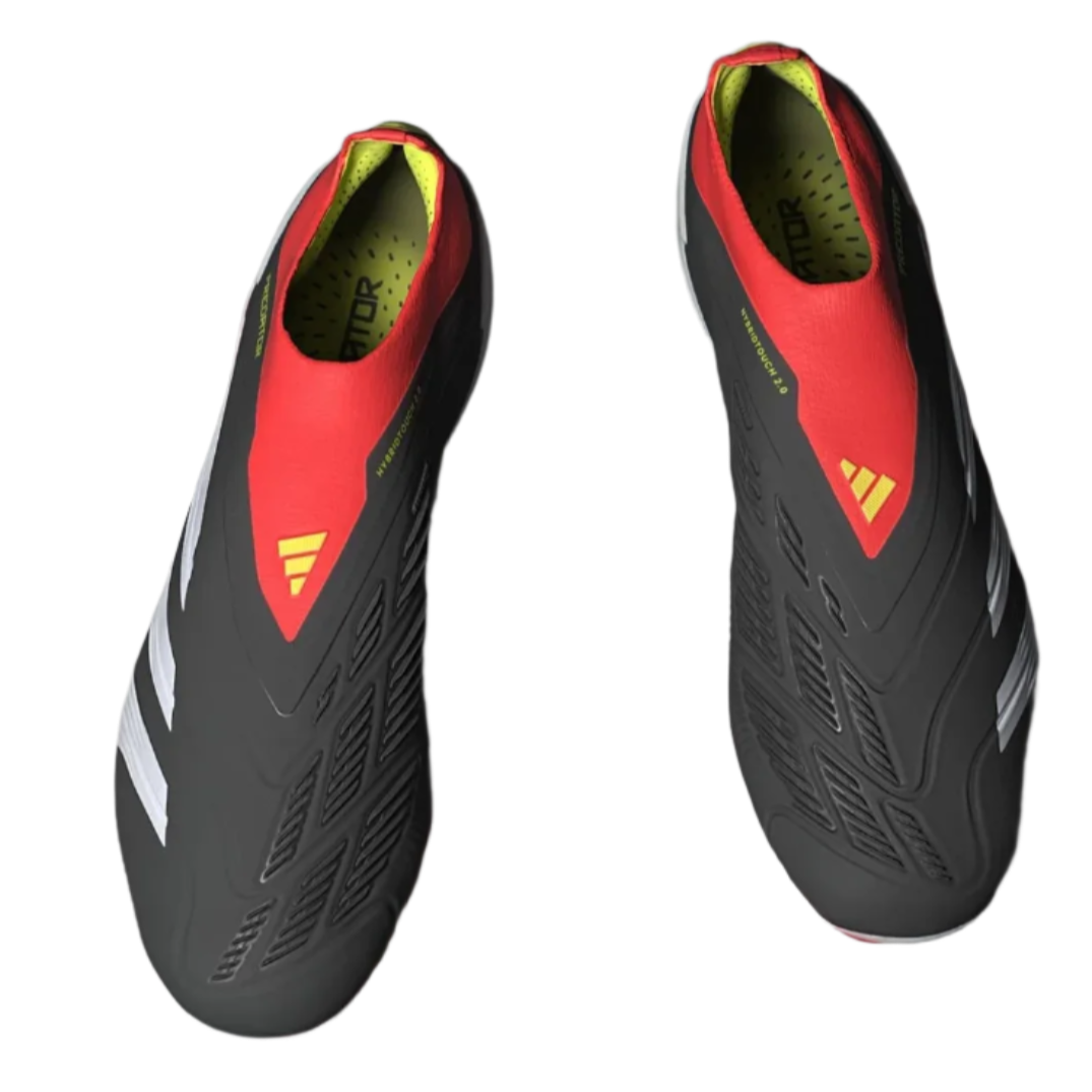 Adidas Predator Elite Laceless FG Soccer Cleats - Lightweight Football Shoes for Men with Firm Ground Studs - Perfect for Professional Matches & Training Sessions