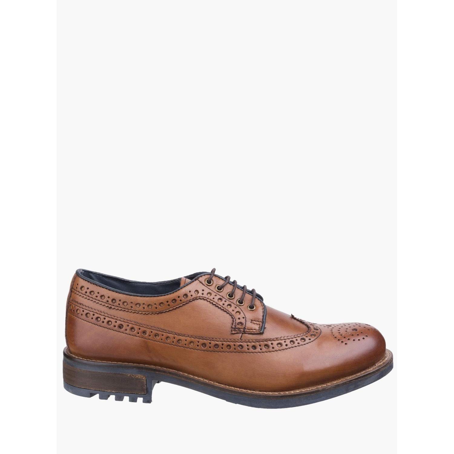Men's Poplar Brogue Leather Dress Shoes - Classic Oxford Style for Formal & Business Wear - Perfect for Weddings, Office & Special Occasions