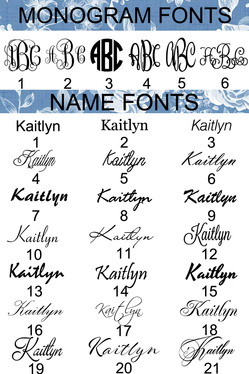 Custom Monogram Gaming Mouse Pad - Personalized Name Mousepad (8