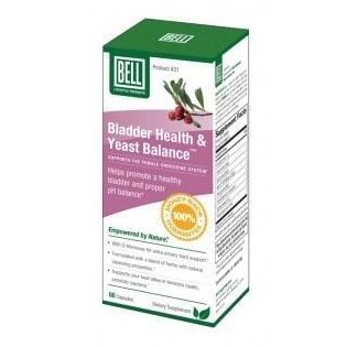 Bell Bladder & Yeast Infection Relief Supplement - 60 Vegan Capsules for Women's Urinary & Vaginal Health - Supports Immune System & Comfort - Perfect for Daily Wellness Routine