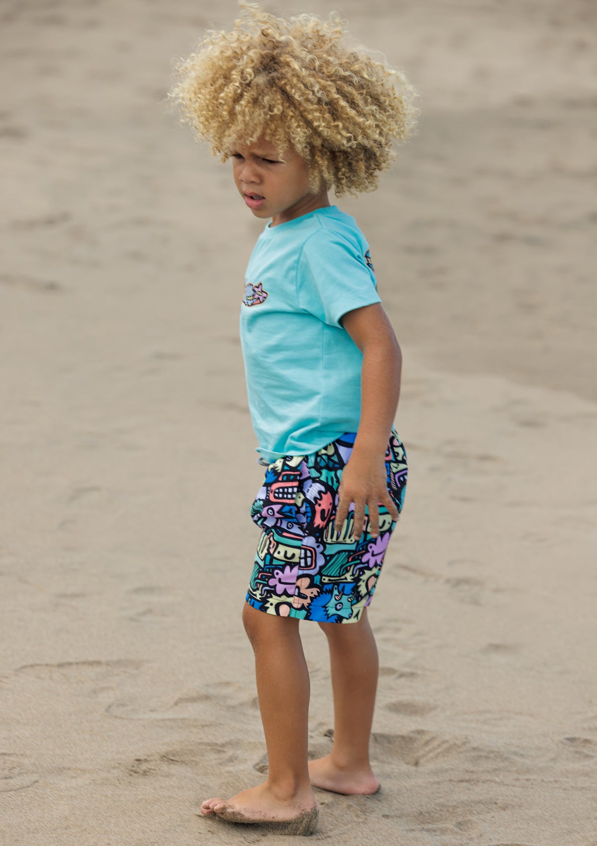 Monsters Kids T-Shirt - Fun & Comfortable Cotton Tee for Boys & Girls - Perfect for Halloween, Birthdays & Everyday Play