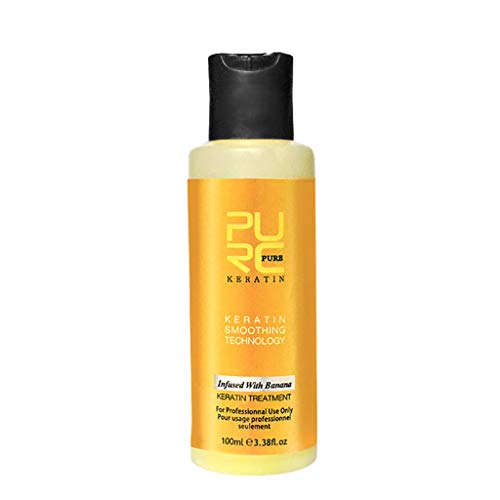 100ml Collagen & Keratin Protein Hair Mask for Dry, Damaged & Curly Hair - All Natural Intensive Repair Treatment | Deep Conditioning for Split Ends & Frizz Control at Home