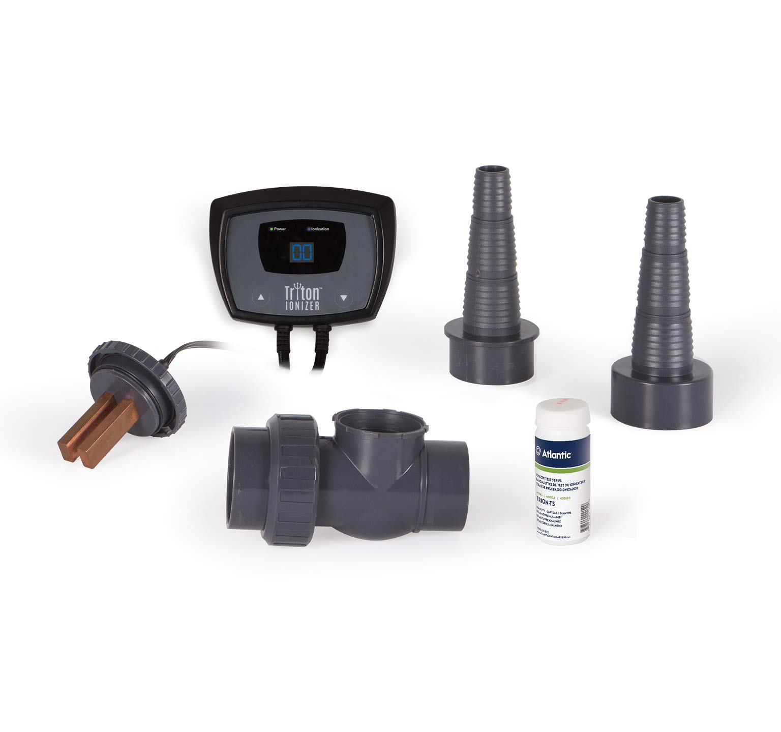 Atlantic Water Gardens TRION3 Triton Ionizer - Premium Water Feature Clarifier for Ponds & Fountains | Maintains Clean Water in Outdoor Garden Decor