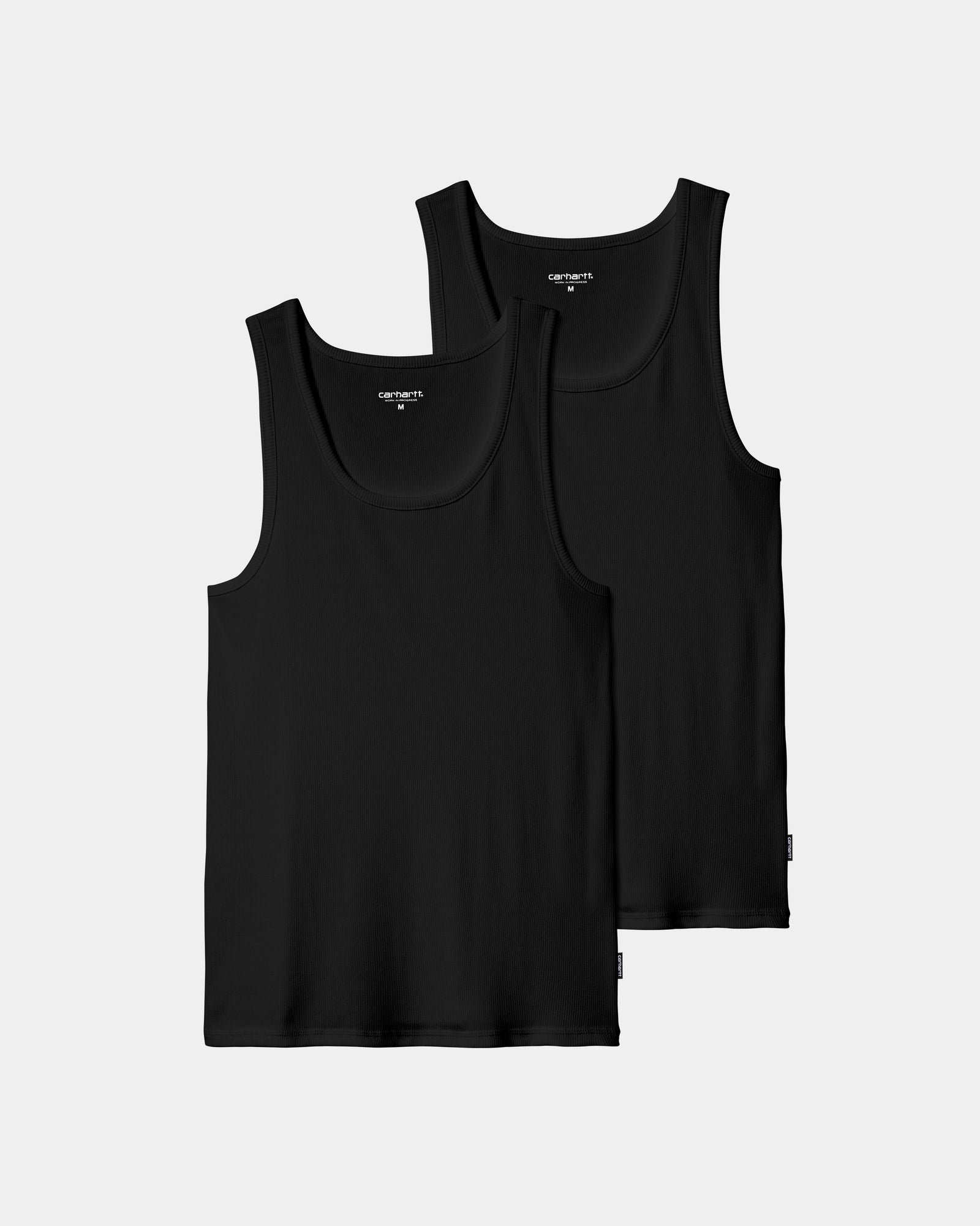 Premium Cotton Men's T-Shirt 2-Pack (Black) - Soft Breathable Fabric for Casual Wear & Gym Workouts