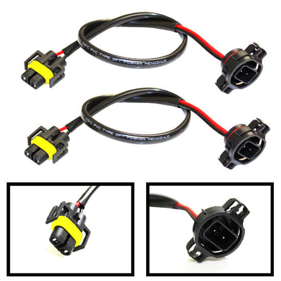 H11 to 5202 Pigtail Socket Adapter Wiring Harness for Subaru BRZ & Scion FR-S Fog Light Conversion - Perfect for DIY Headlight & Fog Lamp Upgrades