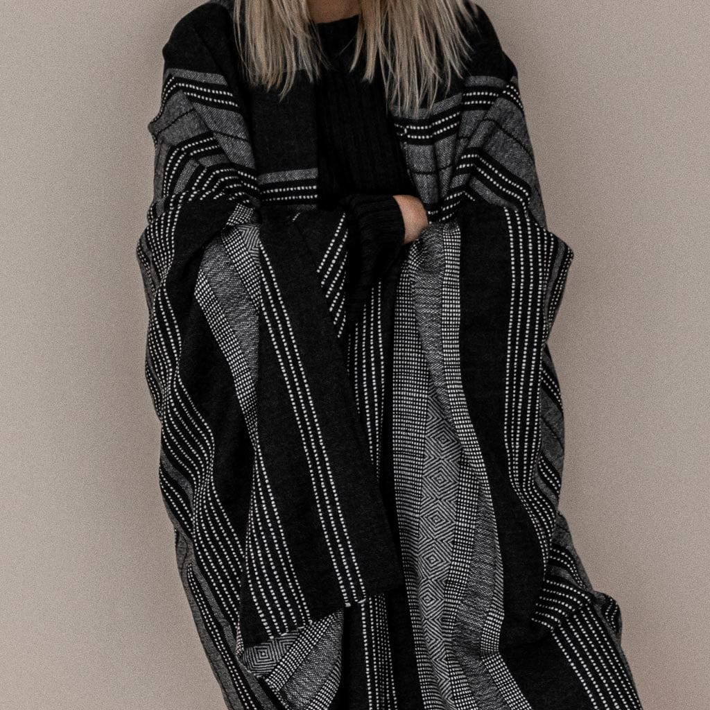 Premium Nevado Alpaca Throw Blanket - Ultra Soft & Warm Alpaca Wool Throw for Couch, Bed, and Sofa - Perfect for Cozy Nights, Winter Comfort, and Home Decor