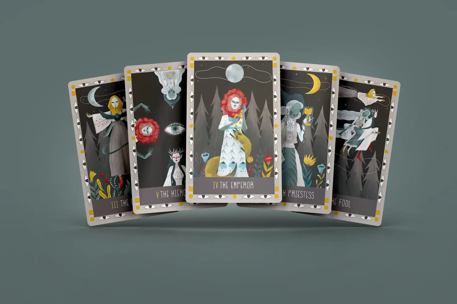 Witch Folk Tarot Cards - 78-Card Mystical Deck for Divination & Fortune Telling | Perfect for Wiccan Rituals, Spiritual Guidance & Tarot Reading Practice