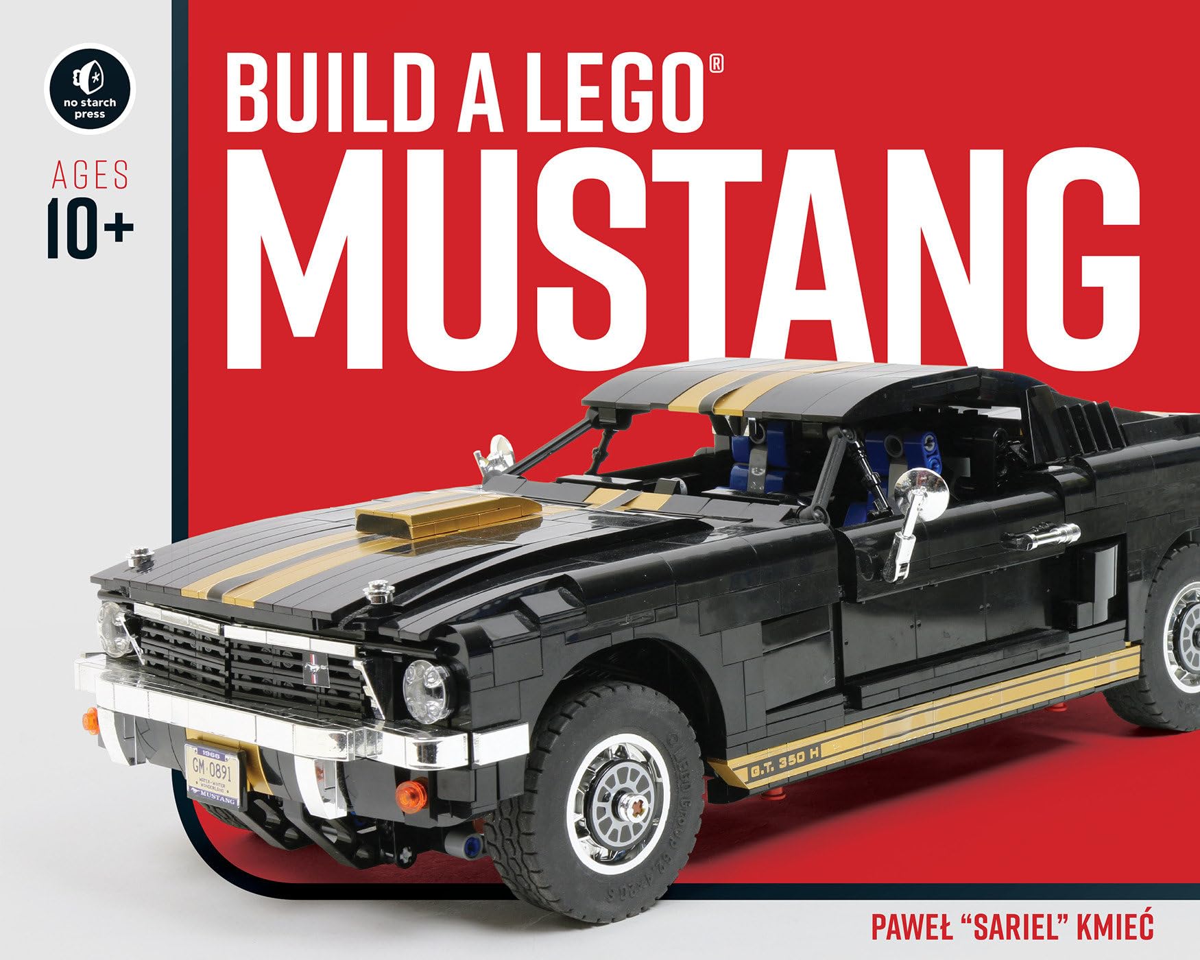 Build Your Own LEGO Ford Mustang Model Car Kit – Creative DIY Building Blocks Toy for Kids & Adults, Perfect for Home Decoration, Gifts & Collectors
