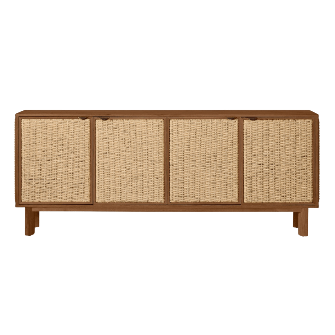 Elegant Vienna Buffet Cabinet - 2 Stylish Color Options for Dining Room & Living Room Storage