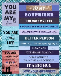 To My Boyfriend
