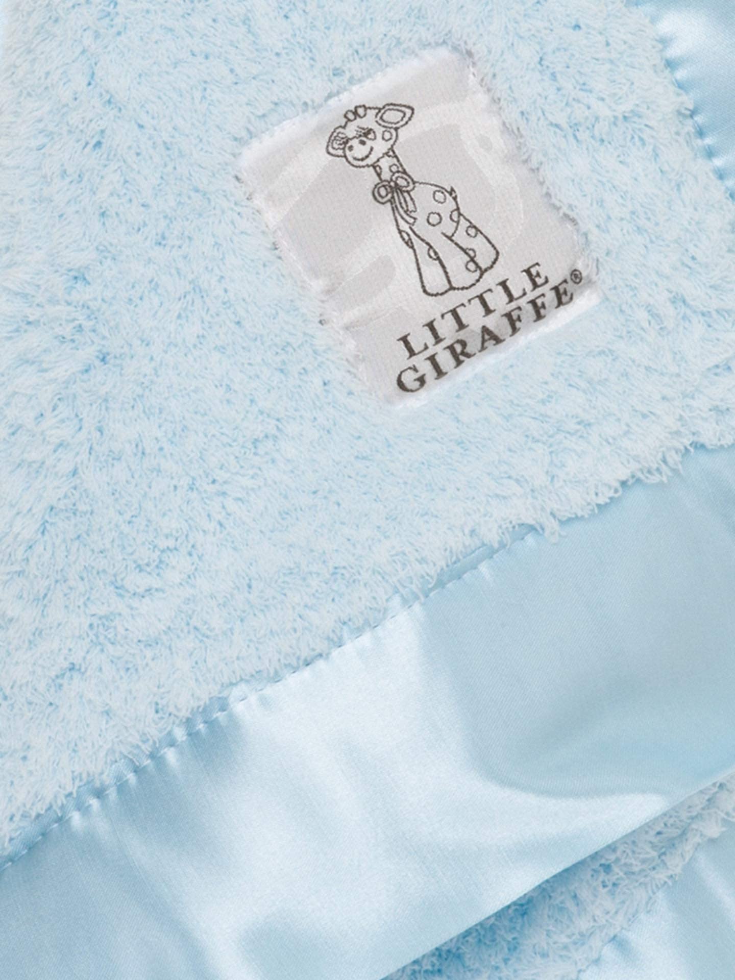Soft Baby Stroller Blanket for Newborns - Cozy 17x17 Inch Blue Blanket - Perfect Baby Shower Gift & Essential for Strollers, Car Seats, and Cribs