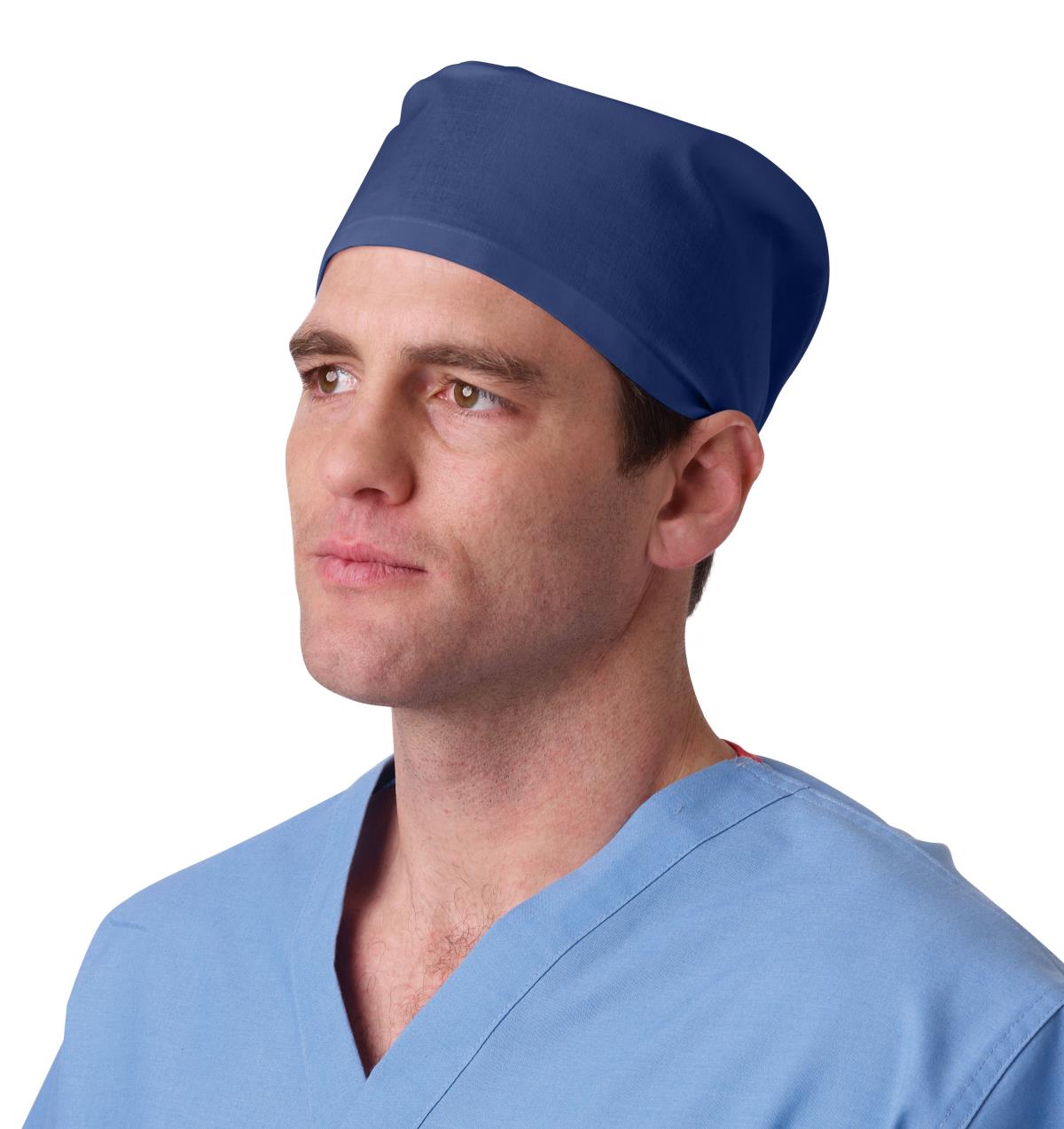 Medline Reusable Surgical Caps for Doctors & Nurses - Comfortable, Breathable & Washable Scrub Hats for Hospitals & Clinics