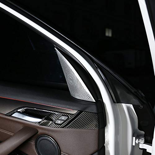 BMW X1 F48 2016-2019 Aluminum Alloy Speaker Cover - Premium Car Tweeter Trim Sticker for Enhanced Audio & Interior Style | Perfect Upgrade for Music Lovers & Car Enthusiasts