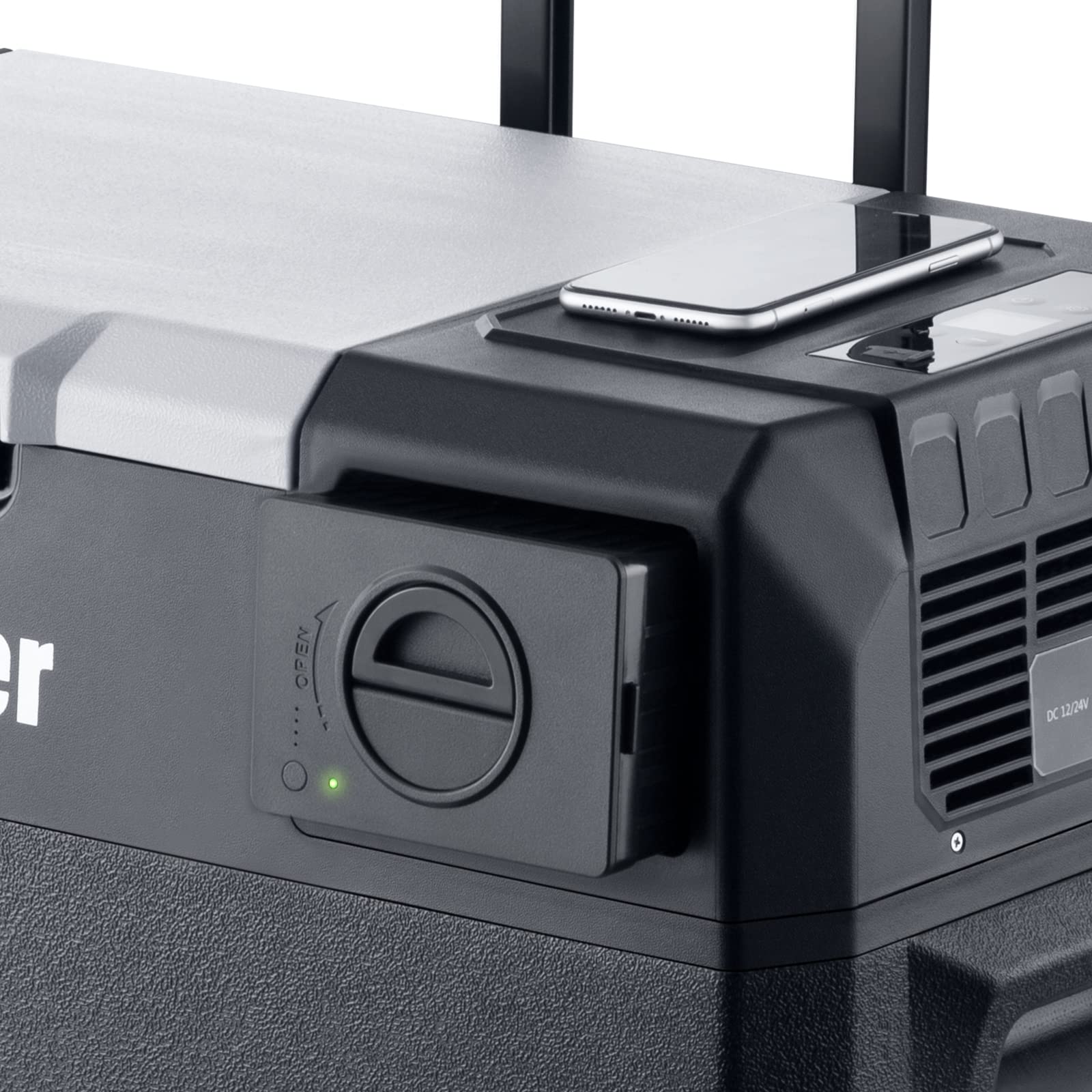 SetPower X50 12V Portable Refrigerator with Built-in Battery | Car, RV, Camping & Outdoor Fridge for Food & Drinks | Compatible with SetPower X50 Only