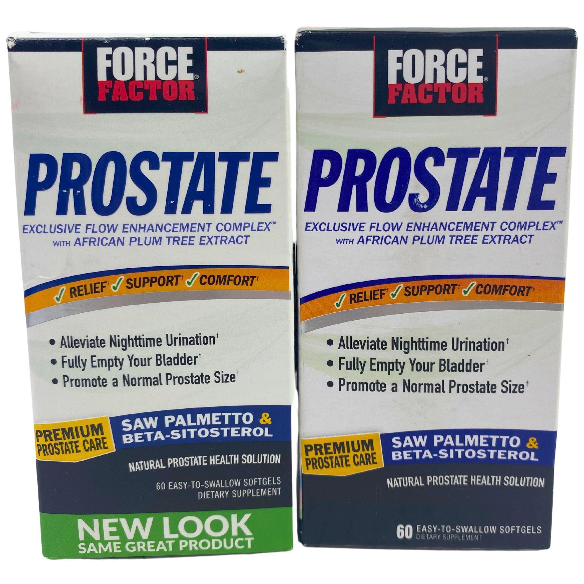 Force Factor Prostate Health Supplement - Flow Enhancement Complex for Men, 50 Capsules - Supports Urinary Function & Vitality - Ideal for Daily Wellness Routine