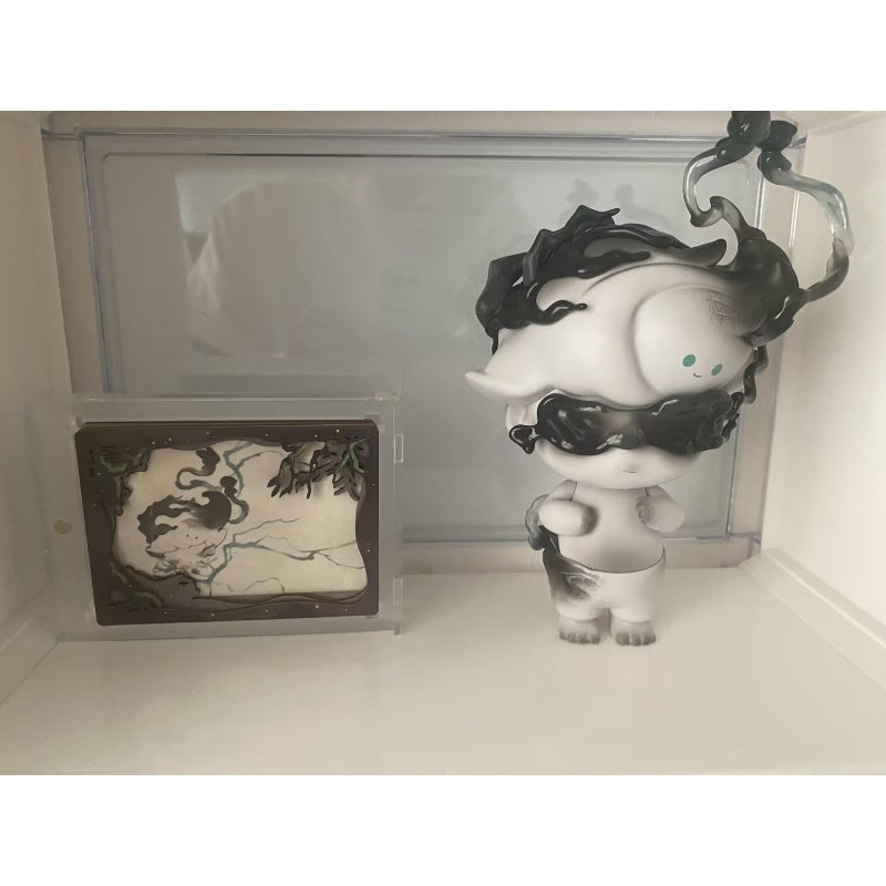 DIMOO Ink Dye Limited Edition Collectible Figure - Cute Anime Vinyl Art Toy for Display, Gift & Home Decor
