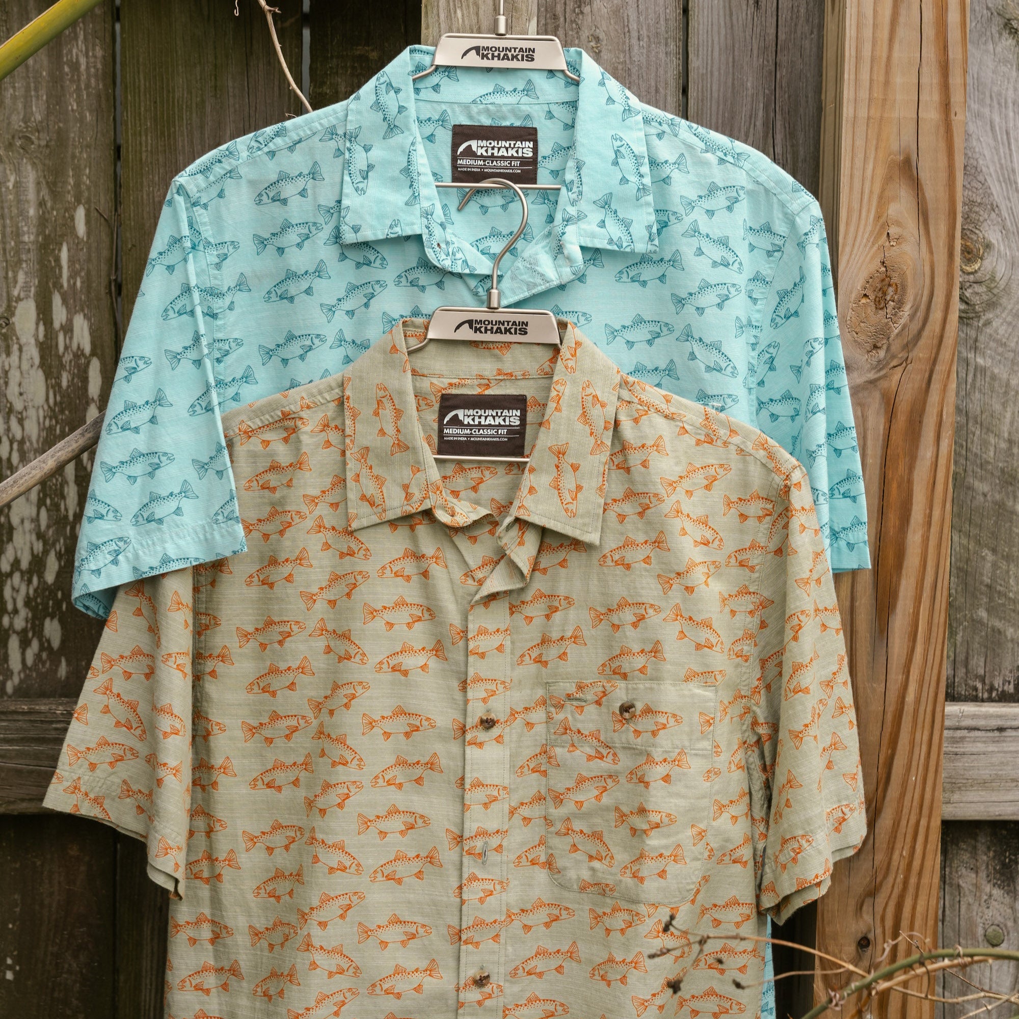 Palmer Men's Short Sleeve Woven Shirt | Casual Button Down Shirt for Summer | Perfect for Outdoor Activities, Beach & Office Wear