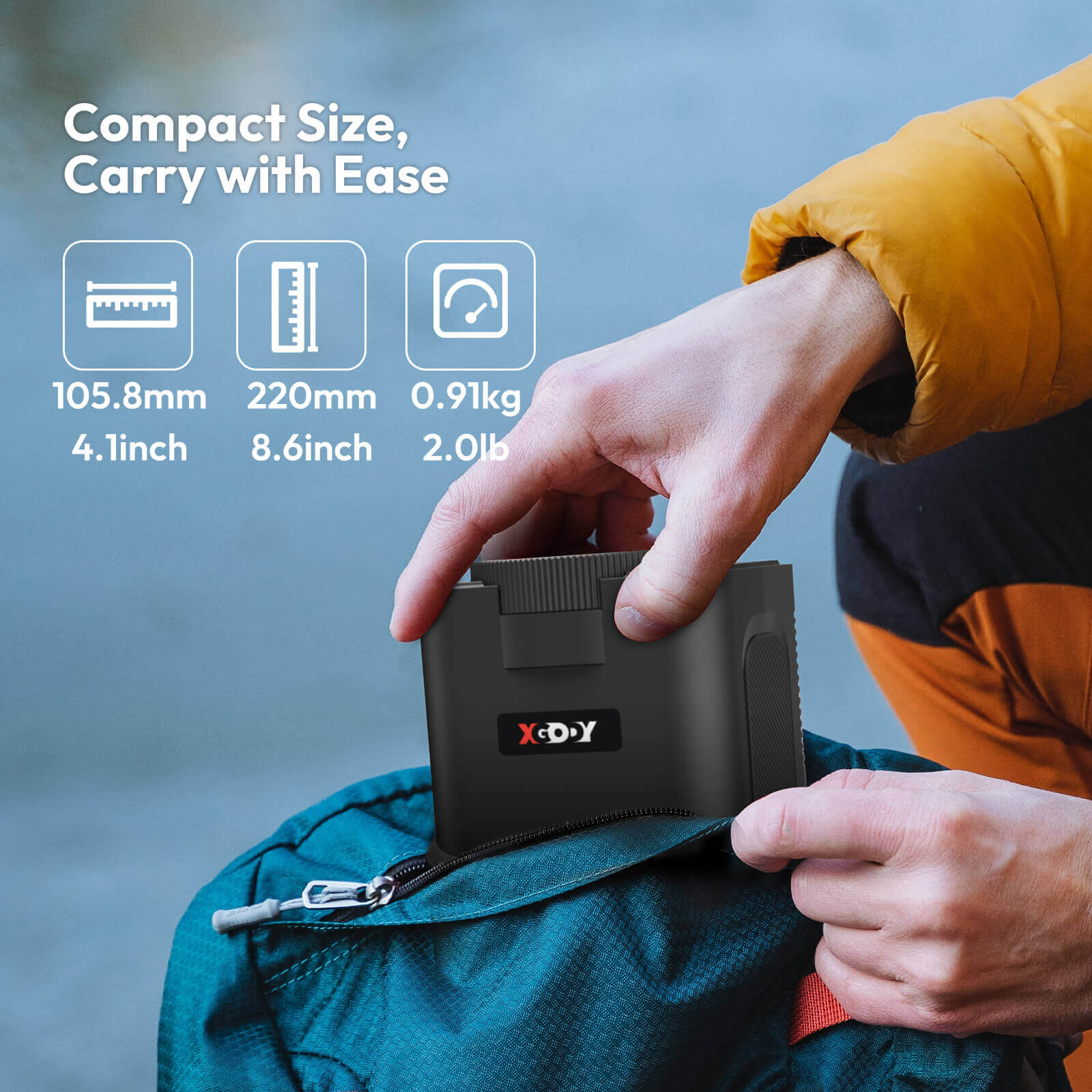 Portable Android 11.0 Projector with Native 1080P, WiFi & Bluetooth - Gimbal 5 | Ideal for Home Theater, Outdoor Movies & Business Presentations