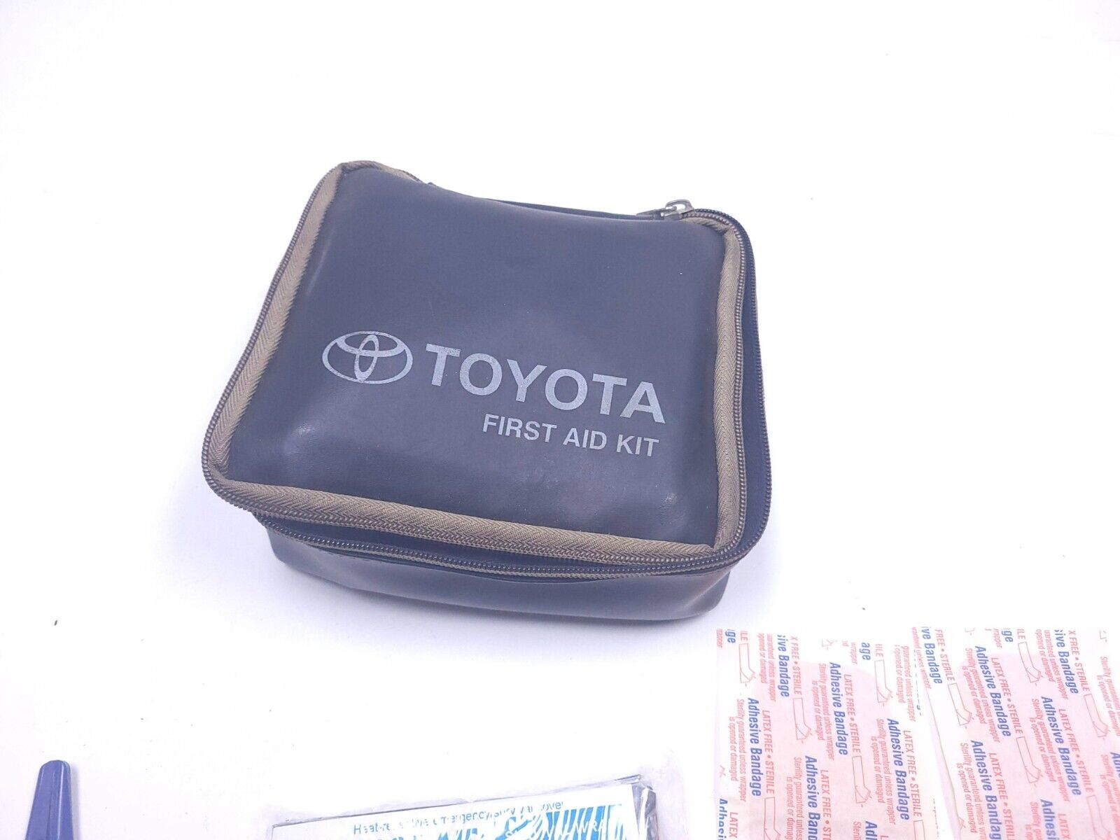 Original Toyota Corolla First Aid Kit OEM (2003-2008) - Emergency Medical Supplies for Car, Home & Travel Safety