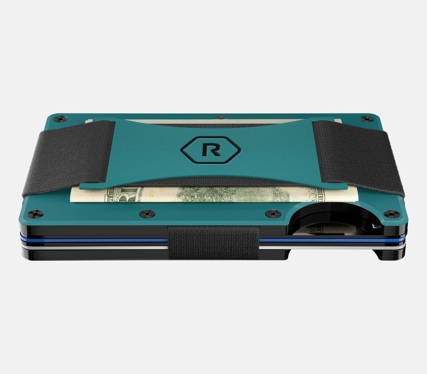 Ridge Wallet - Slim Minimalist RFID Blocking Front Pocket Wallet for Men - Agave Green | Perfect for Everyday Carry, Travel & Gifts