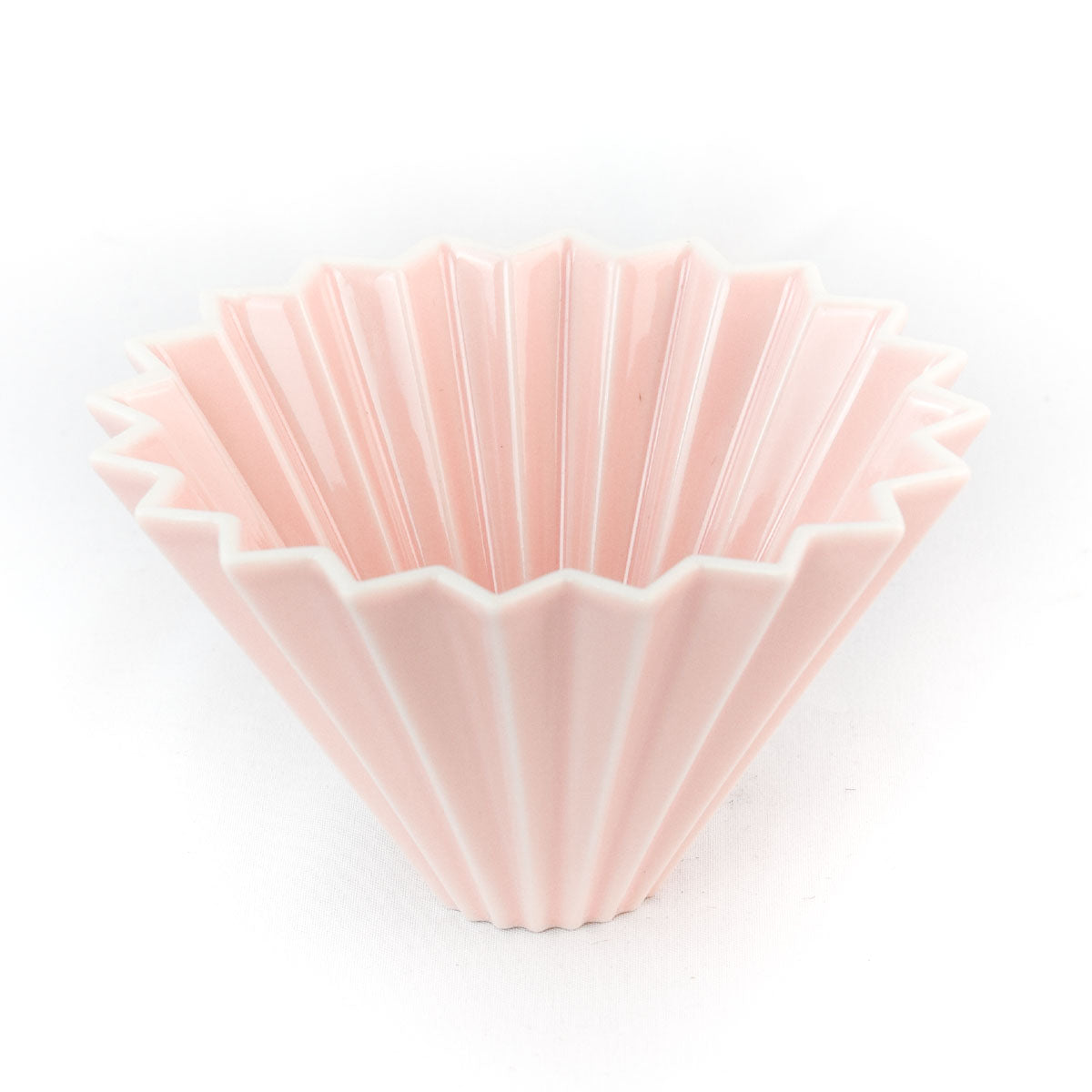 ORIGAMI Coffee Dripper - Pink Pour Over Coffee Maker for Home, Office & Travel | Perfect for Specialty Coffee Lovers & Baristas