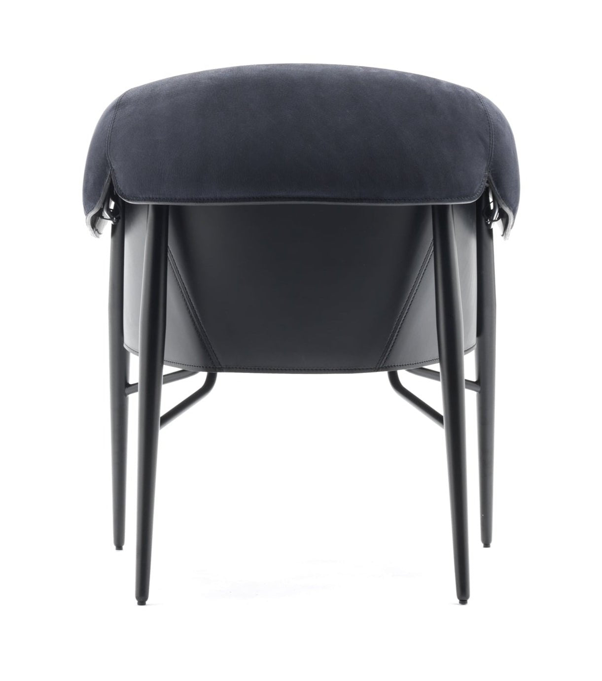 Fasem Montgomery P Dining Chair - Modern Wooden Dining Room Chair with Upholstered Seat - Perfect for Kitchen, Dining Room, and Home Office