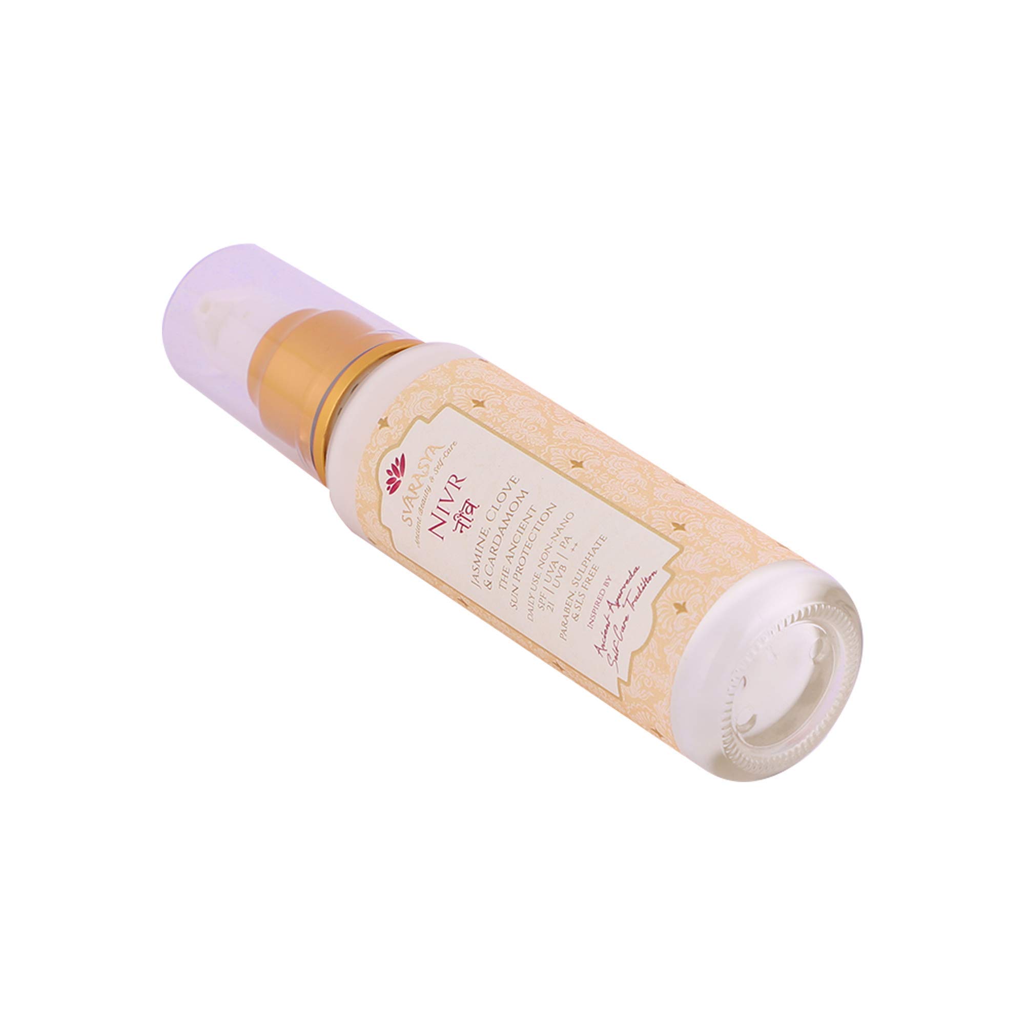 Svarasya ALOKYA - Hydrating Face Lotion & Mineral Sunscreen SPF 21 PA++ Combo for Sun Protection | Ayurvedic Skincare Set with Natural Ingredients for Tan Prevention & Healthy Skin | Perfect for Daily Moisturizing & Outdoor Activities