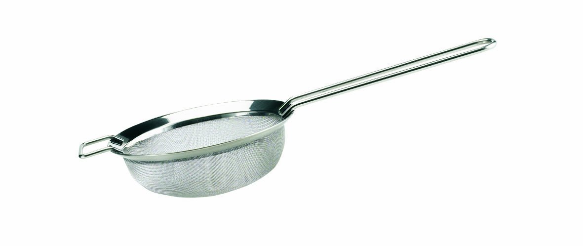 Premium Eva Trio Strainer - 16cm Stainless Steel Kitchen Colander for Pasta, Vegetables & Fruits - Ideal for Cooking, Draining & Washing Produce