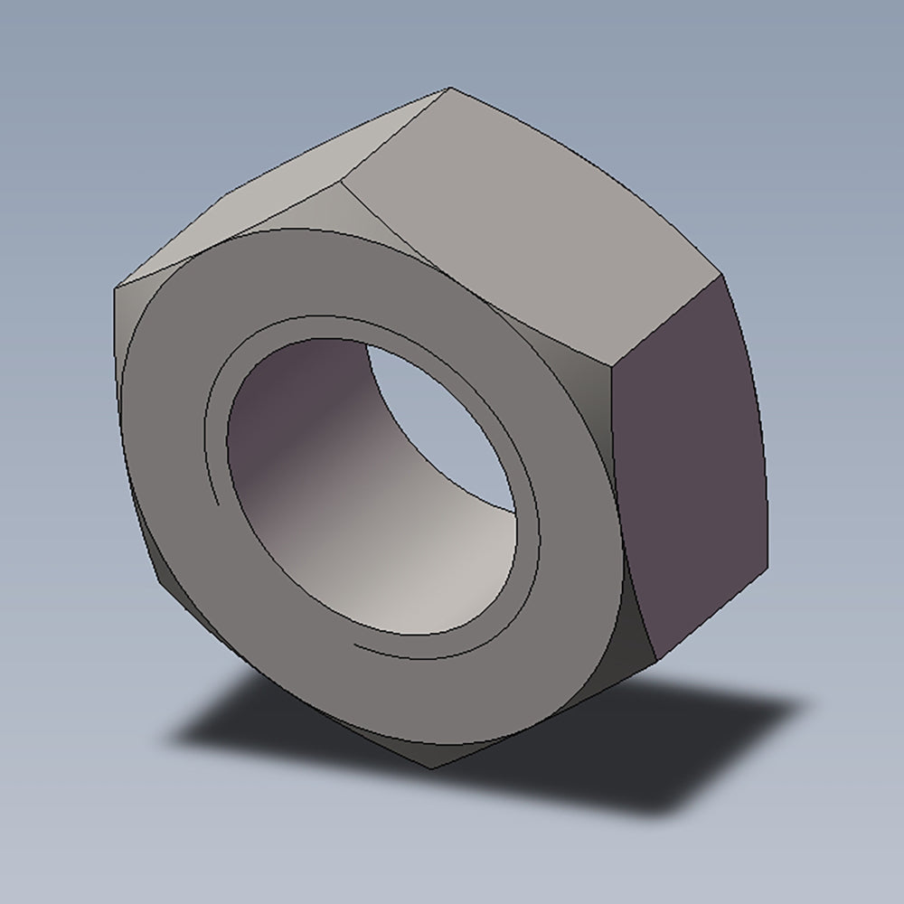 Stainless Steel TDS 200C4HL 44 Hex Nut - M4 Size, A2-70 Grade, Corrosion Resistant for Automotive, Machinery & DIY Projects