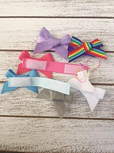 Mini Hair Bows for Baby Girls - Soft Infant Hair Accessories for Shower Gifts & Daily Use