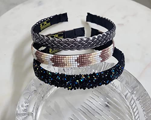 Grey Metallic Braided,Rainbow,505 O A