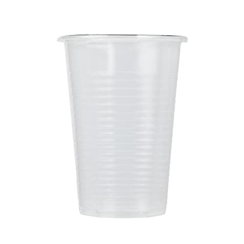 7 Oz Clear Plastic Disposable Drinking Cups - Bulk Pack of 100, BPA-Free Party Cups for Cold Beverages, Perfect for Home, Office, and Outdoor Gatherings