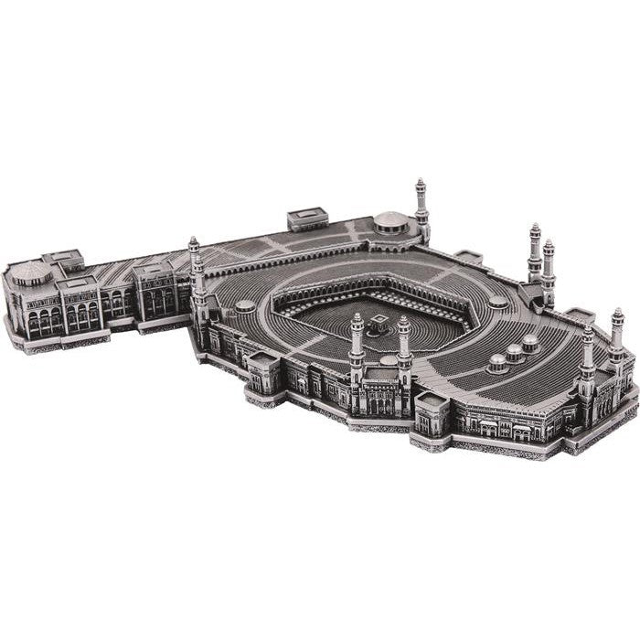 Masjid E Haram Gold Plated Islamic Wall Art - Elegant Mosque Decor for Home & Office - Perfect for Ramadan, Eid & Muslim Prayer Room Decorations
