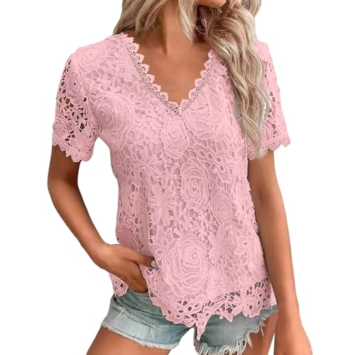 V Neck-pink