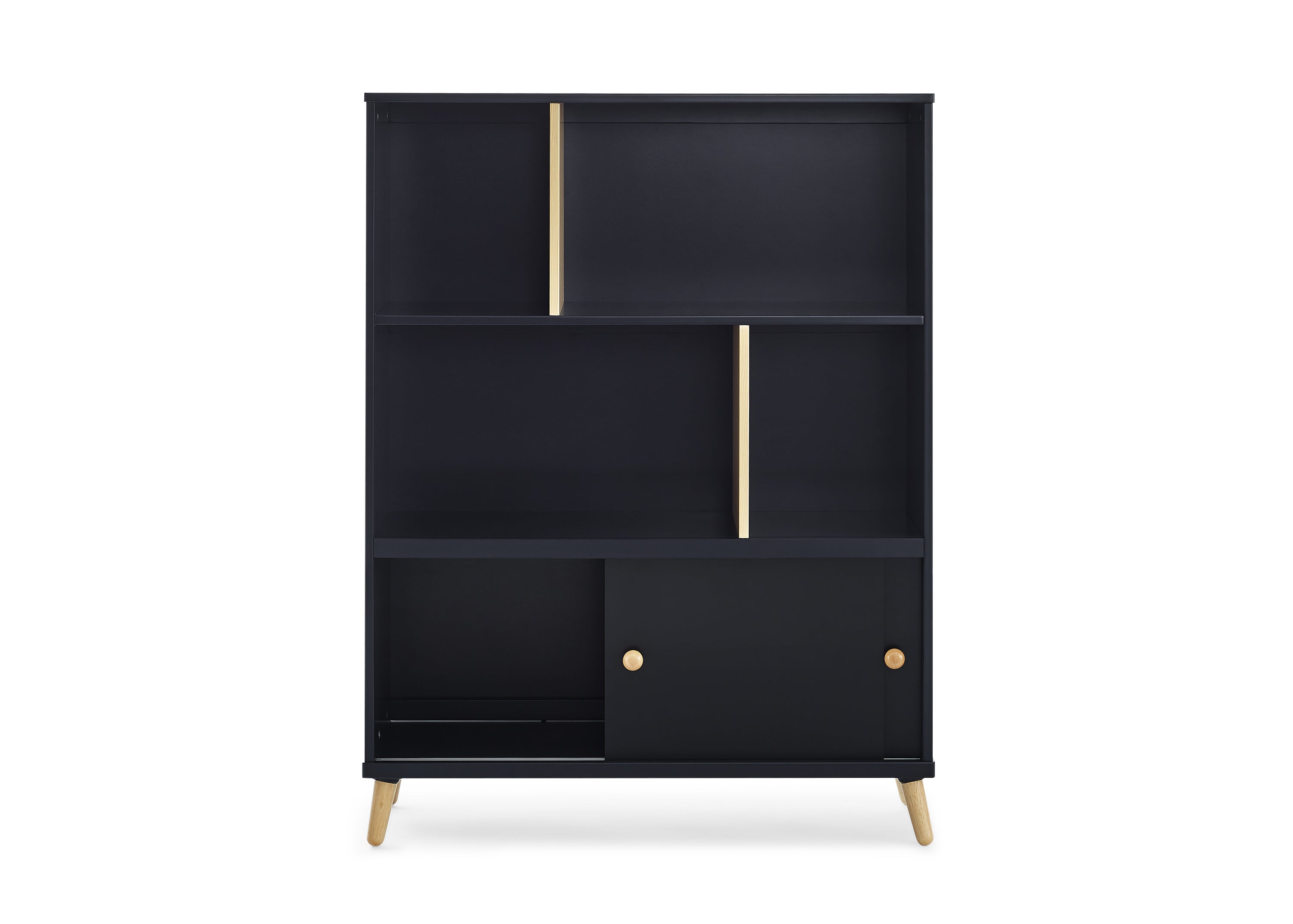 Hudson Bookcase with Greenguard Gold Certification - Modern Bookshelf for Home, Office & Library Storage