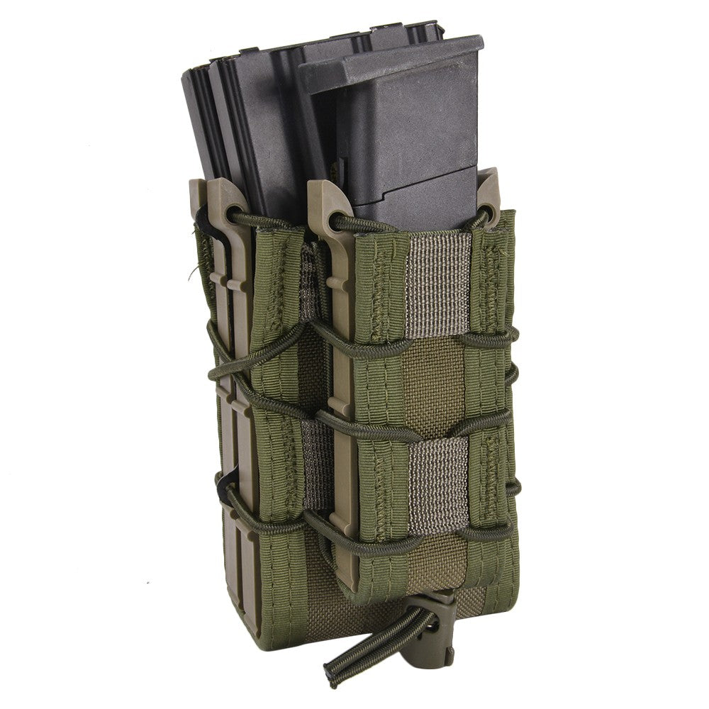 High Speed Gear X2RP TACO Rifle & Pistol Magazine Pouch - Durable USA Made Tactical Gear for Shooting Range & Outdoor Hunting