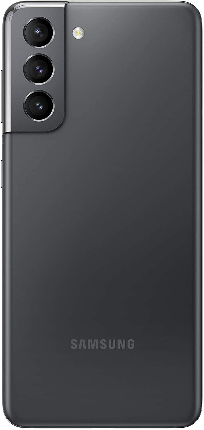 Samsung Galaxy S21 5G Unlocked Smartphone 128GB Dual SIM (G991B) - Phantom Gray | Global GSM Android Phone with US LTE Compatibility | Perfect for Travel, Business & Streaming