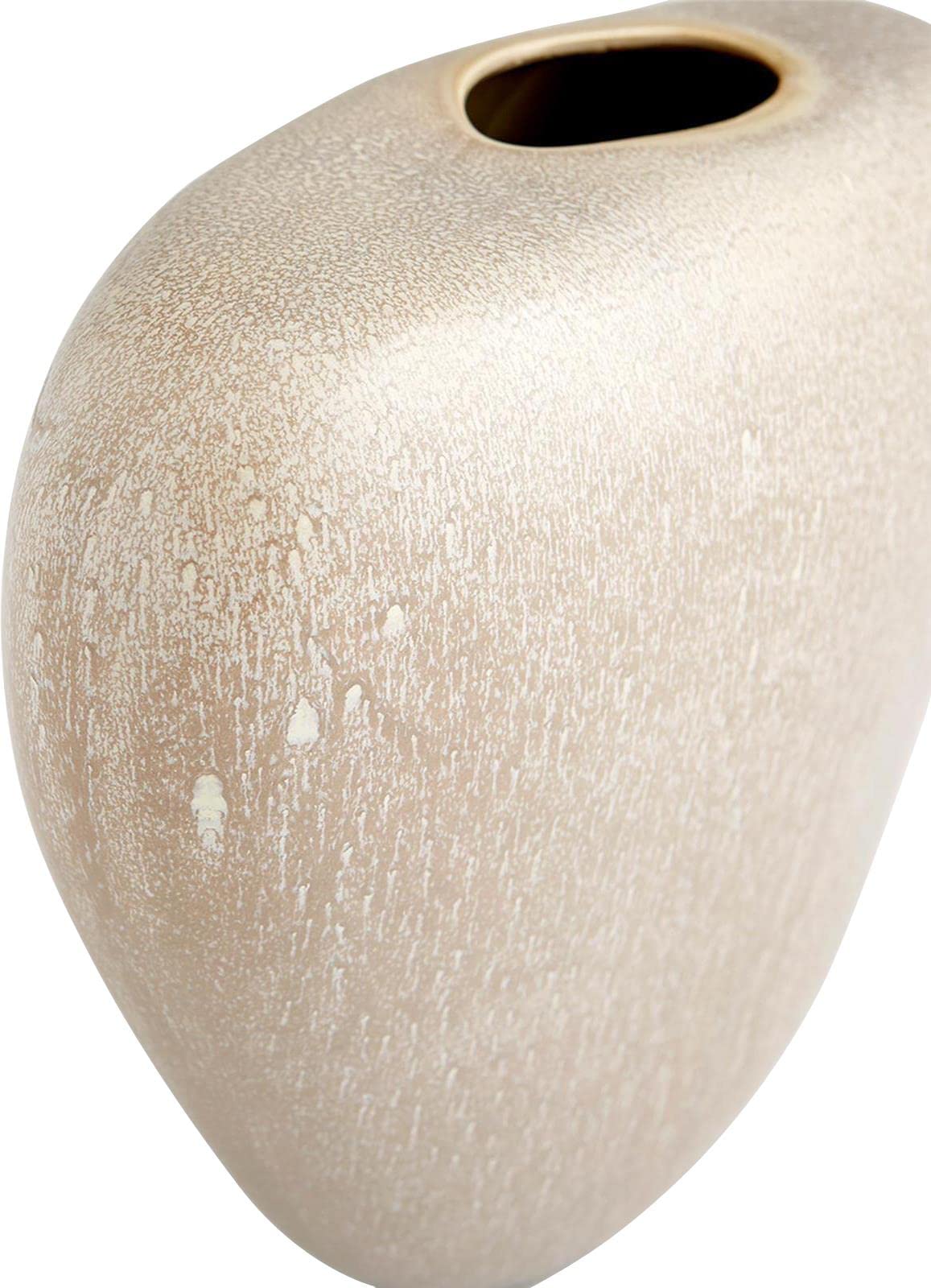 Cyan Design 10834 Pebble 13 X 10 Inch Decorative Vase for Home Decor, Centerpiece, Wedding, and Living Room Accent