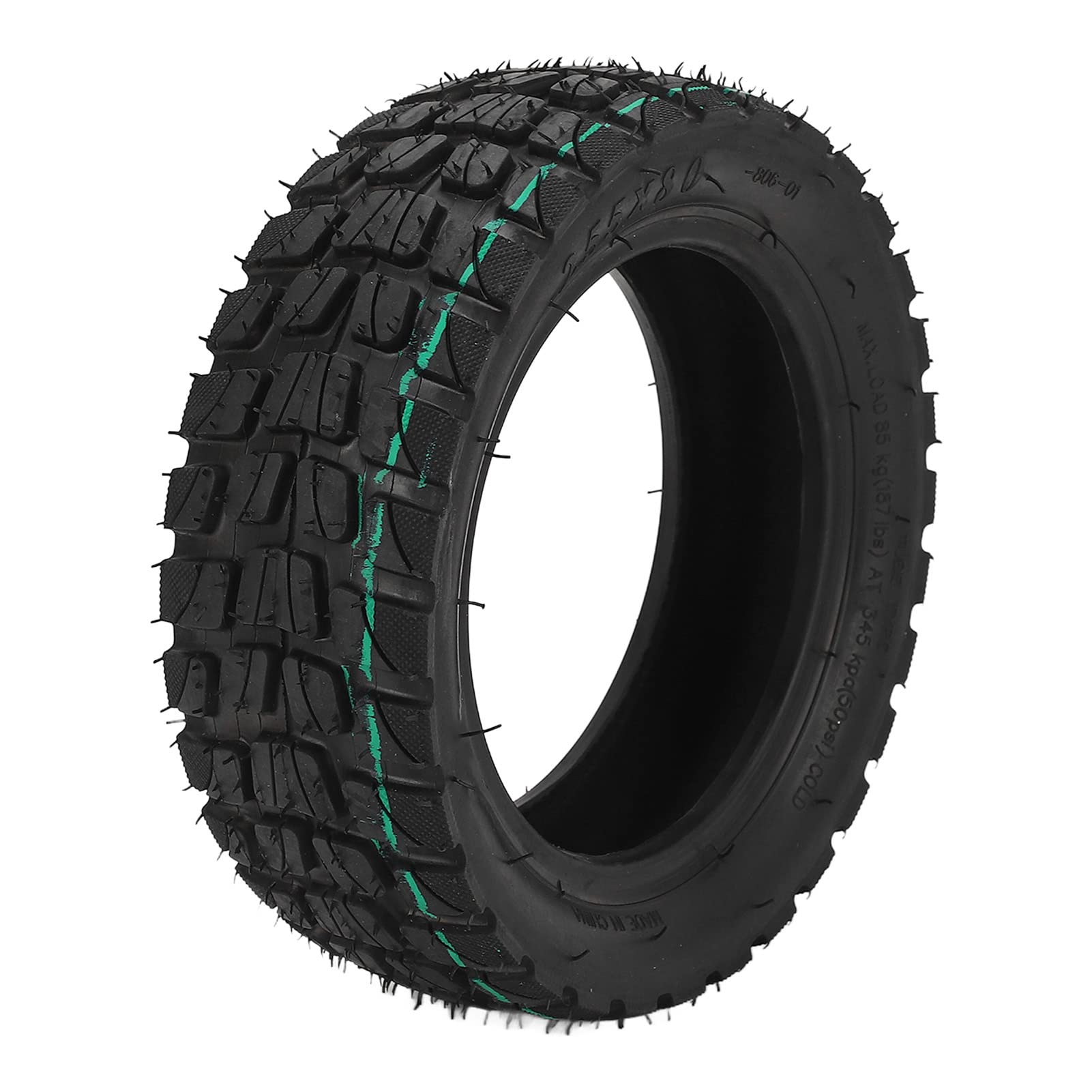 Uxsiya 255x80 Electric Scooter Tire - Durable Rubber Replacement Tire for Electric Scooters - Perfect for Commuting, City Riding & Off-Road Adventures