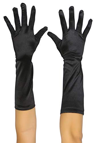 Elbow Length Black