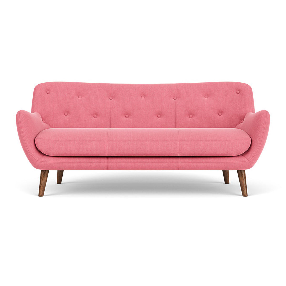 Herman Fabric 3-Seater Sofa - Modern Living Room Couch for Small Spaces, Comfortable Sectional Sofa for Apartment, Dorm & Home Decor | Perfect for Relaxing, Entertaining & Family Gatherings