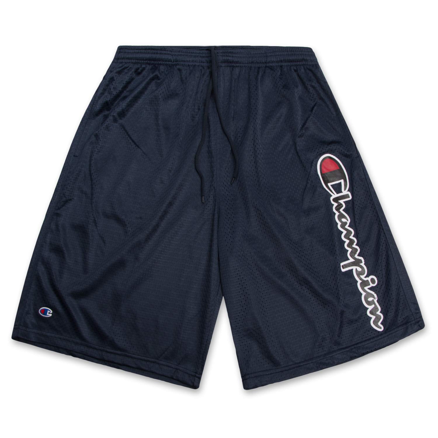 Champion Big and Tall Mesh Basketball Shorts for Men - Quick Dry Athletic Gym Shorts with Breathable Fabric - Perfect for Basketball, Workouts, and Casual Wear