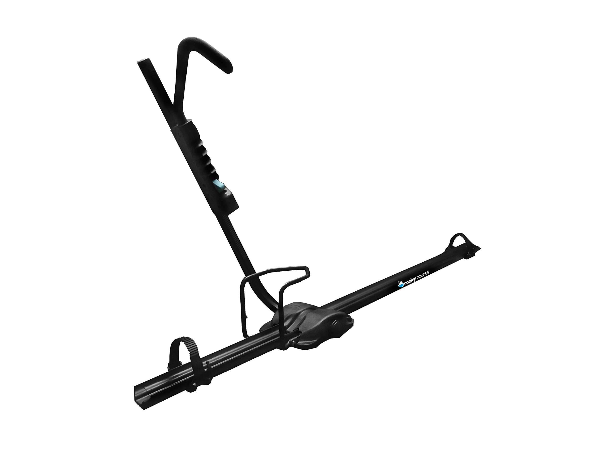 RockyMounts Tomahawk Upright Roof Bike Rack - Heavy Duty Car Top Bicycle Carrier for SUVs & Trucks | Perfect for Road Trips, Mountain Biking & Outdoor Adventures