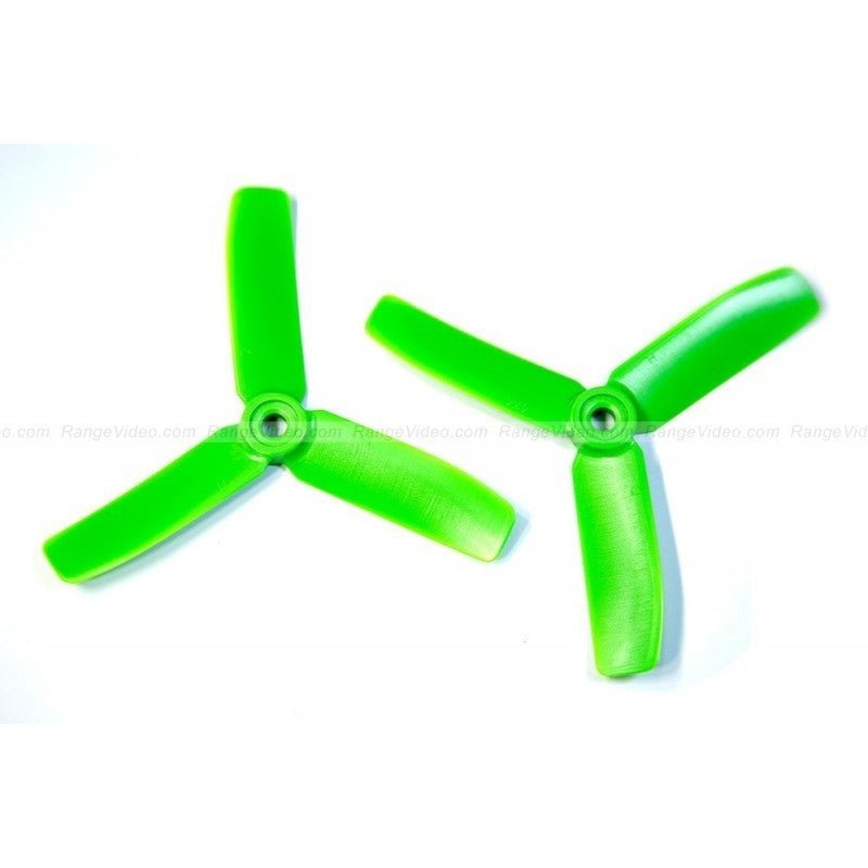 HQProp 4x4x3 CCW Propeller - 2 Pack Green Props for FPV Drones - Perfect for Racing, Freestyle Flying and Aerial Photography