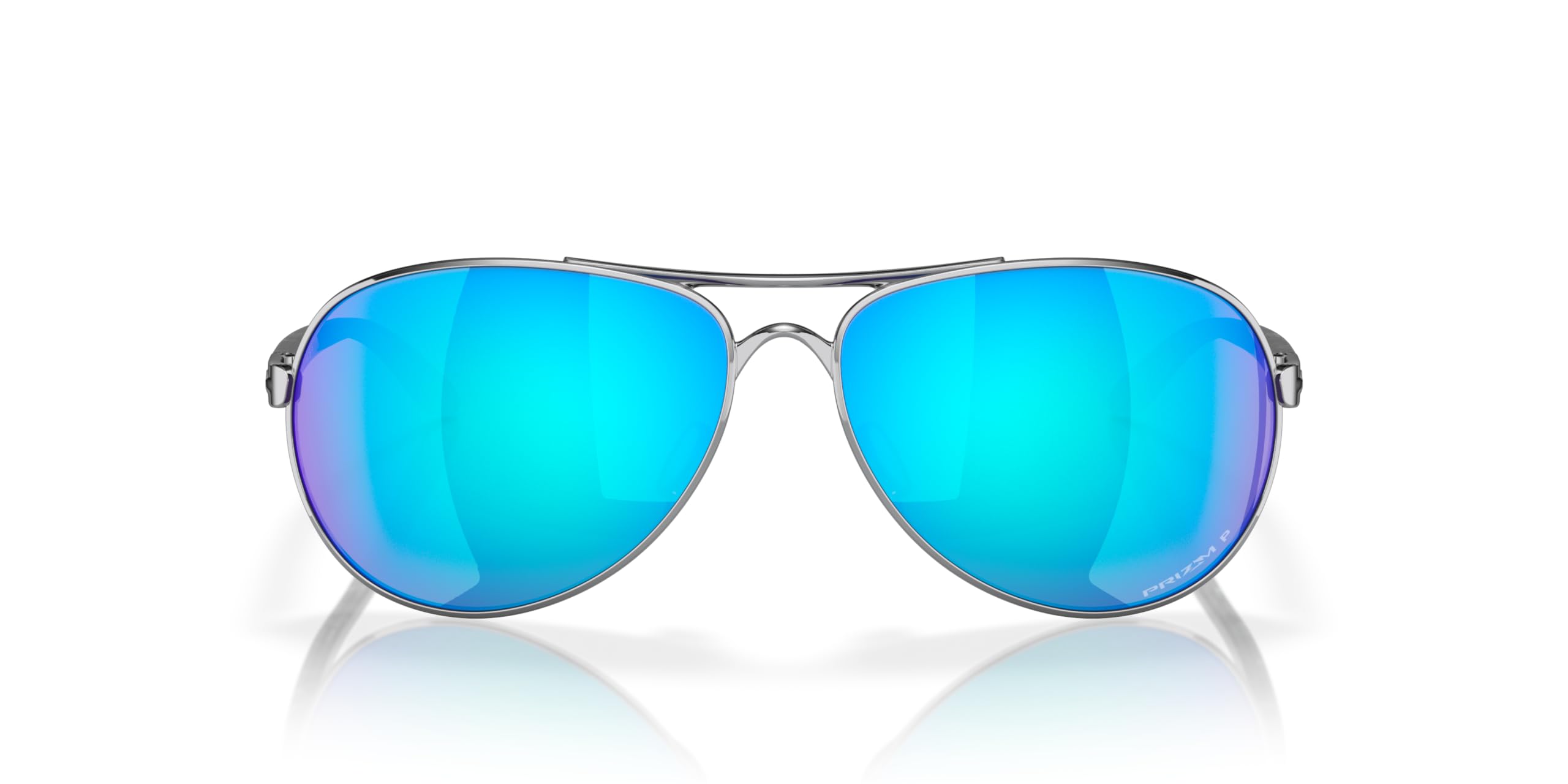 Oakley Women's Oo4079 Feedback Aviator Sunglasses - Polarized UV Protection for Driving, Travel & Outdoor Activities