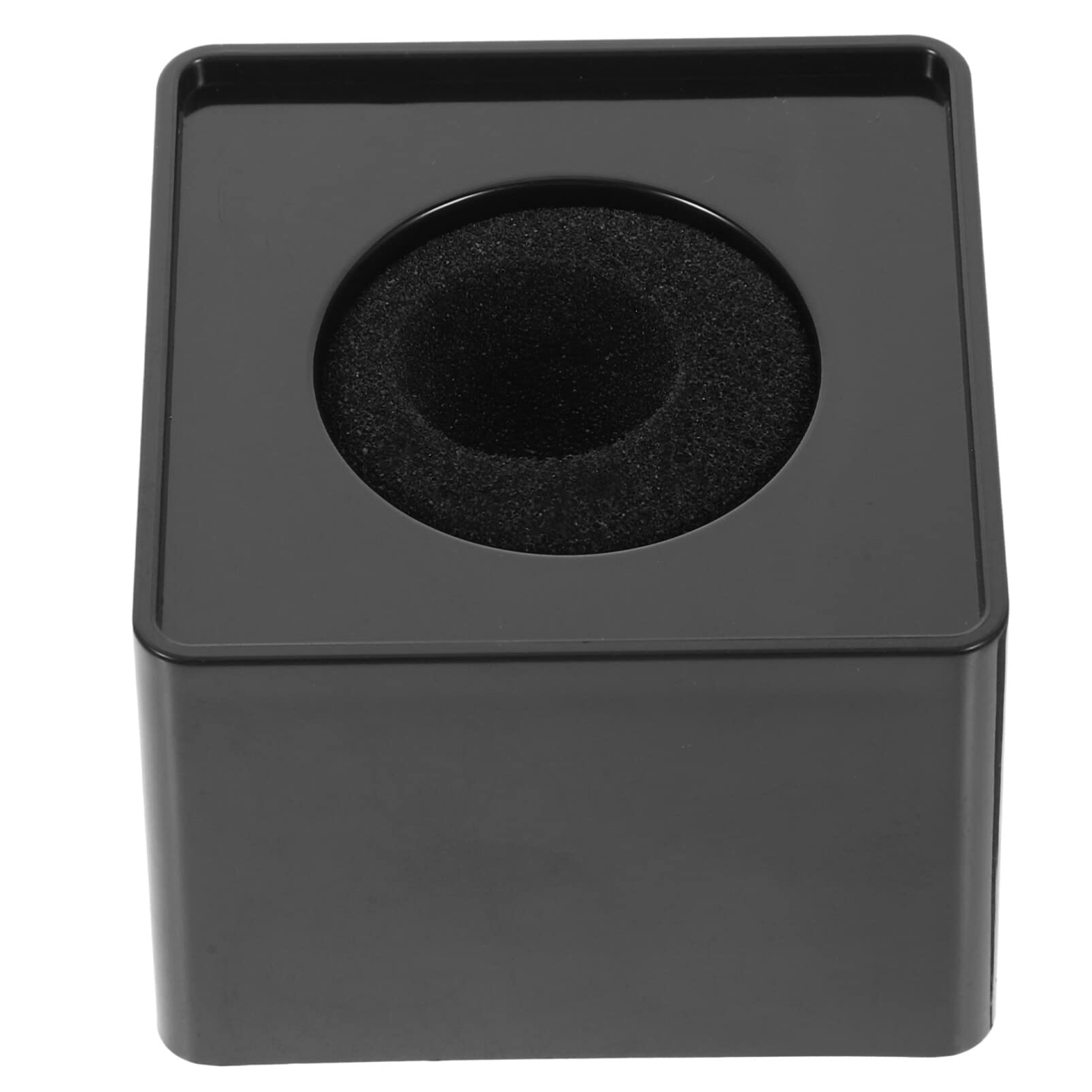 Professional ABS Foam Microphone Flag - Portable Square Cube Shaped Mic Flags for Interview, KTV, Reporter & Host - Durable Mic Accessories with Custom Logo - Perfect for Live Streaming, Podcasting & Studio Recordings