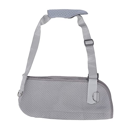 Adjustable Arm Sling Brace for Upper Arm Support - Ergonomic Design for Wrist Sprain & Forearm Fracture Care (Grey) | Ideal for Sports Injuries, Post-Surgery Recovery & Daily Comfort